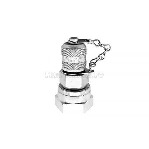 Точка контроля давления M16x2 - DKOS(г) M24x1.5 - мет.колп.с цеп. (Китай)