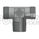 Адаптер ТС тройник P= 8 16x1.5 - NPT 1/4"(ш) (гориз.) (Vitillo SPA)