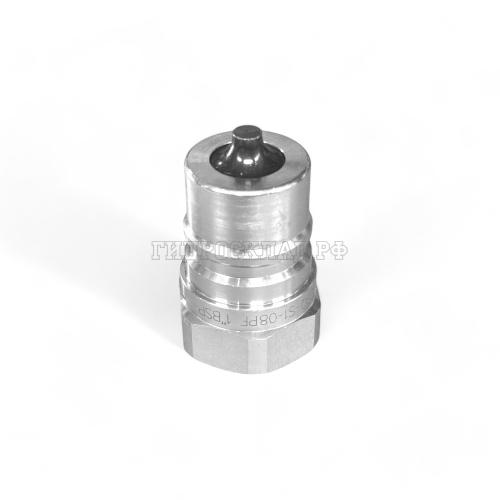 БРС ISO A  1" BSP (нерж.) ниппель (LSQ)