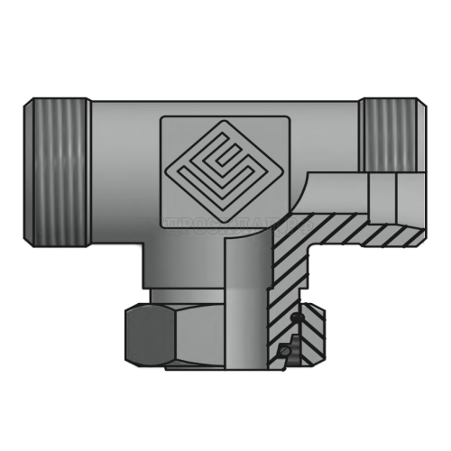 Адаптер ТС тройник P=38 52x2 - DKOS(г) 52x2 (гориз.) (Vitillo SPA)