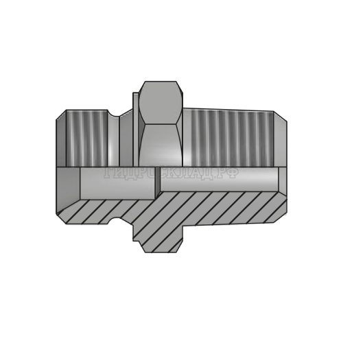 Адаптер BSP(ш) 1.1/4" - BSPT(ш) 1" (Китай)