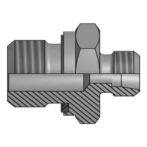 Адаптер ТС P= 6 12x1.5 - BSPP 1/8"(ш) Form E S14 (Китай)