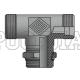 Адаптер ТС тройник P=22 30x2 - Metric 27x2(ш) контргайка+o.r. (гориз.) (Vitillo SPA)