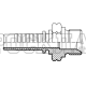 Фитинг DKM (ш) 20x1.5 DN=10 (Vitillo SPA)
