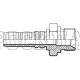 Фитинг BSP (ш) 3/4" DN=20 InterLock (Vitillo SPA)