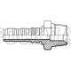 Фитинг BSPT (ш) 1.1/2" DN=40 InterLock (Vitillo SPA)