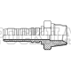 Фитинг NPTF (ш) 2" DN=50 InterLock (Vitillo SPA)