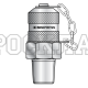 Точка контроля давления M16x2 - 1/4"-18 NPTF Type D (пласт.колп.) (Mini Press)