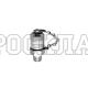 Точка контроля давления M16x2 - BSPT(ш) 1/4" - мет.колп.с цеп. (нерж) (Mini Press)