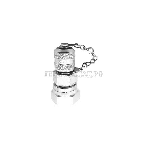 Точка контроля давления M16x2 - DKOL(г) M12x1.5 - мет.колп.с цеп. (Mini Press)