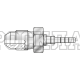 Фитинг JIC(ш) 3/8"-24 Ду=3мм (0°) (Mini Press)