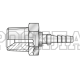 Фитинг NPTF(ш) 1/4"-18 Ду=3мм (0°) (Mini Press)