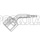 Фитинг ORFS(г) 9/16"-18 Ду=2мм (45°) (Mini Press)