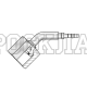Фитинг к манометру G1/4" Ду=2мм (45°) (Mini Press)