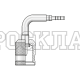 Фитинг к точке контроля M16x2 Ду=2мм (90°) (Mini Press)