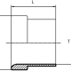 Втулка ТС JIC P= 9.5 (3/8") (Vitillo SPA)