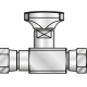 Кран манометра G1/4" оцинкованный (Mini Press)