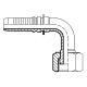 Фитинг ORFS (г) 1.11/16" DN=32 (90°) InterLock удлин. (Vitillo SPA)