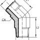 Адаптер 45° ORFS(ш) 9/16" - NPT(ш) 1/8" (Vitillo SPA)