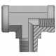 Адаптер тройник NPT(F) 1/8" - NPT(F) 1/8"  - NPT(ш) 1/8" (Vitillo SPA)